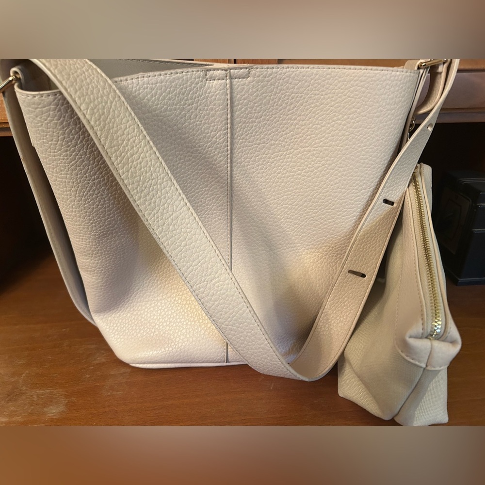 Cream Tote Bag